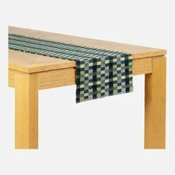 Habitat Lot De 2 Travers De Table - 40 X 140 Cm - Vert -meubles boutique lot de 2 travers de table 40 x 140 cm vert 1328423 1