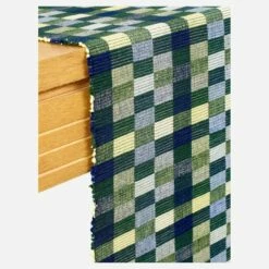 Habitat Lot De 2 Travers De Table - 40 X 140 Cm - Vert -meubles boutique lot de 2 travers de table 40 x 140 cm vert 1328431