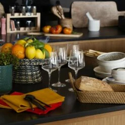 Habitat Lot De 3 Torchons (50x70cm) En Coton Jaune Moutarde 9 Habitat Lot De 3 Torchons (50x70cm) En Coton Jaune Moutarde -meubles boutique lot de 3 torchons 50x70cm en coton jaune moutarde 1514799 1