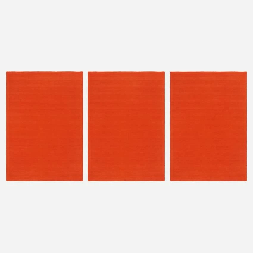 Habitat Lot De 3 Torchons (50x70cm) En Coton Rouge 1 Habitat Lot De 3 Torchons (50x70cm) En Coton Rouge