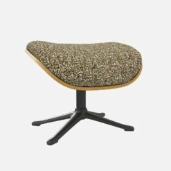 Habitat Repose-pieds En Chêne Et Tissu Venezia - Vert Lichen - Pied Noir -meubles boutique marc repose p chene ven vert p nr 10274193