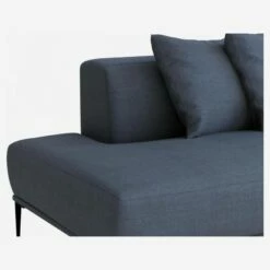 Habitat Méridienne Droite En Lin - Bleu 9 Habitat Méridienne Droite En Lin - Bleu -meubles boutique meridienne droite en lin bleu 1298241