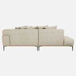 Habitat Méridienne Droite En Lin - Naturel 8 Habitat Méridienne Droite En Lin - Naturel -meubles boutique meridienne droite en lin naturel 1298269