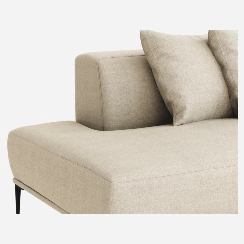 Habitat Méridienne Droite En Lin - Naturel 4 Habitat Méridienne Droite En Lin - Naturel – Image 4