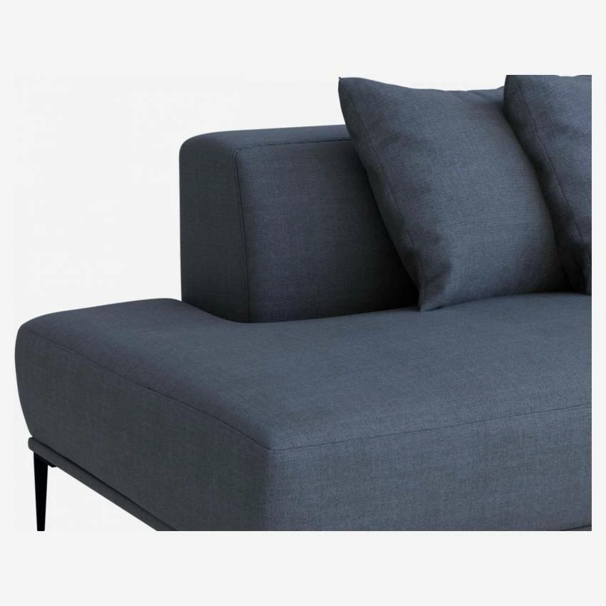 Habitat Méridienne Gauche En Lin - Bleu 6 Habitat Méridienne Gauche En Lin - Bleu – Image 6