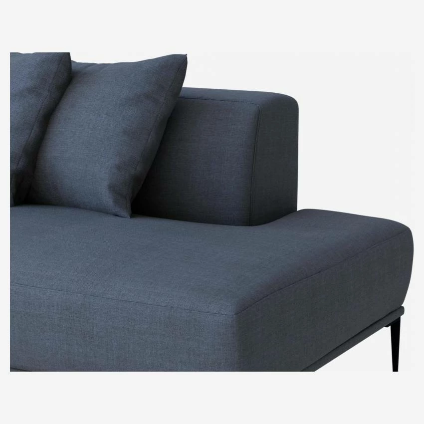 Habitat Méridienne Gauche En Lin - Bleu 4 Habitat Méridienne Gauche En Lin - Bleu – Image 4