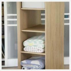 Habitat Miroir Sur Pied En Chêne - Naturel -meubles boutique miroir sur pied en chene naturel 13502845