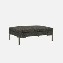 Habitat Repose-pieds En Tissu Alba - Gris Nuage -meubles boutique montino repose p alba anthracite 10273007 1