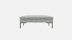 Habitat Repose-pieds En Tissu Alba - Gris Brume -meubles boutique montino repose p alba gris clair 10272979 2