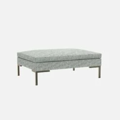 Habitat Repose-pieds En Tissu Alba - Gris Brume -meubles boutique montino repose p alba gris clair 10272983 1