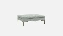 Habitat Repose-pieds En Tissu Alba - Gris Brume -meubles boutique montino repose p alba gris clair 10272983 2