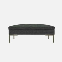 Habitat Repose-pieds En Tissu Melina - Gris Ardoise -meubles boutique montino repose p melina anthracite 10272491 1