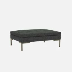 Habitat Repose-pieds En Tissu Melina - Gris Ardoise -meubles boutique montino repose p melina anthracite 10272495 1