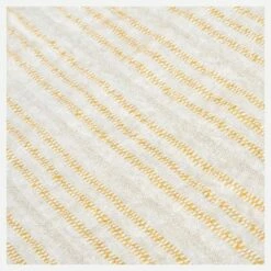 Habitat Nappe En Lin - 150 X 250 Cm - Blanc Et Orange -meubles boutique nappe en lin 150 x 250 cm blanc et orange 6888819