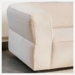 Habitat Grand Canapé 3 Places En Tissu - Beige -meubles boutique olya canape 3 places beige 6531925