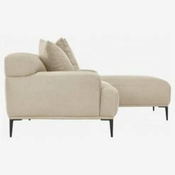 Habitat Canapé 2 Places En Lin Avec Angle Droit - Naturel 10 Habitat Canapé 2 Places En Lin Avec Angle Droit - Naturel -meubles boutique ottone canape dangle d lin nat hdr 1270275