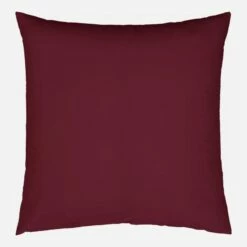 Habitat Parure De Lit En Coton égyptien - 240 X 260 Cm - Rouge Framboise -meubles boutique parure de lit en coton 260 x 240 cm 2 taies 65 x 65 cm framboise 1089437 1