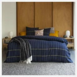 Habitat Parure De Lit En Flanelle De Coton - 220 X 240 Cm - Multicolore - Design By Floriane Jacques -meubles boutique parure de lit en flanelle 220 x 240 cm 2 taies doreiller 65x 65 cm motif by f jacques 1262685