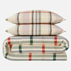 Habitat Parure De Lit En Flanelle De Coton - 240 X 260 Cm - Multicolore