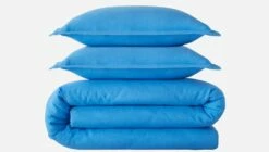 Habitat Parure De Lit En Lin - 220 X 240 Cm - Bleu électrique -meubles boutique parure de lit en lin 220 x 240 cm bleu electrique 2558061 2