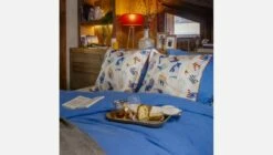 Habitat Parure De Lit En Lin - 220 X 240 Cm - Bleu électrique -meubles boutique parure de lit en lin 220 x 240 cm bleu electrique 5321659 2