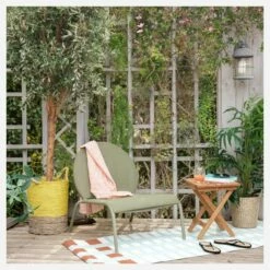 Habitat Plaid En Lin - 130 X 170 Cm - Orange -meubles boutique plaid en lin 130 x 170 cm orange 13502537