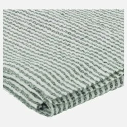 Habitat Plaid En Lin - 130 X 170 Cm - Vert -meubles boutique plaid en lin 130 x 170 cm vert 8657543