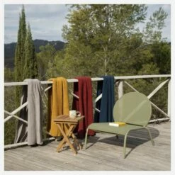 Habitat Plaid Tricoté En Coton - 130 X 170 Cm - Gris -meubles boutique plaid tricote en coton 130 x 170 cm gris 13503253