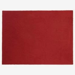 Habitat Plaid Tricoté En Coton - 130 X 170 Cm - Rouille -meubles boutique plaid tricote en coton 130 x 170 cm rouille 1328113