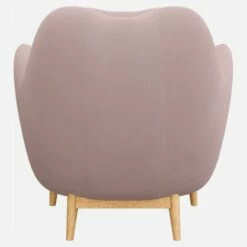Habitat Fauteuil En Velours - Rose - Design By Adrien Carvès -meubles boutique poltrona de veludo rosa design by adrien carves 6209269