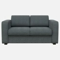 Habitat Canapé Compact En Tissu - Bleu Gris