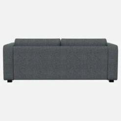 Habitat Canapé Convertible 3 Places à Lattes En Tissu - Bleu Gris -meubles boutique porto cnp lit lat 3p bleu hdr 2796623