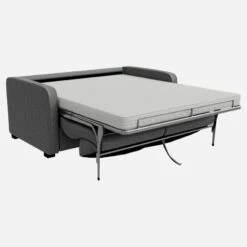 Habitat Canapé Convertible 3 Places Avec Accoudoirs Fins En Tissu - Gris Foncé 8 Habitat Canapé Convertible 3 Places Avec Accoudoirs Fins En Tissu - Gris Foncé -meubles boutique porto cnp lit slim 3p gris fonce hdr 1704825