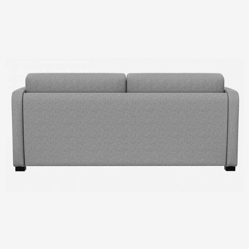 Habitat Canapé Convertible 3 Places Avec Accoudoirs Fins En Tissu - Gris 4 Habitat Canapé Convertible 3 Places Avec Accoudoirs Fins En Tissu - Gris – Image 4