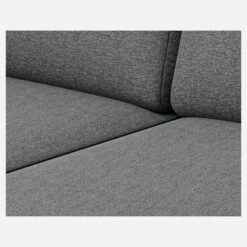 Habitat Canapé Convertible Compact Avec Accoudoirs Fins En Tissu - Gris Foncé -meubles boutique porto cnp lit slim compct gris fonce hdr 1704933