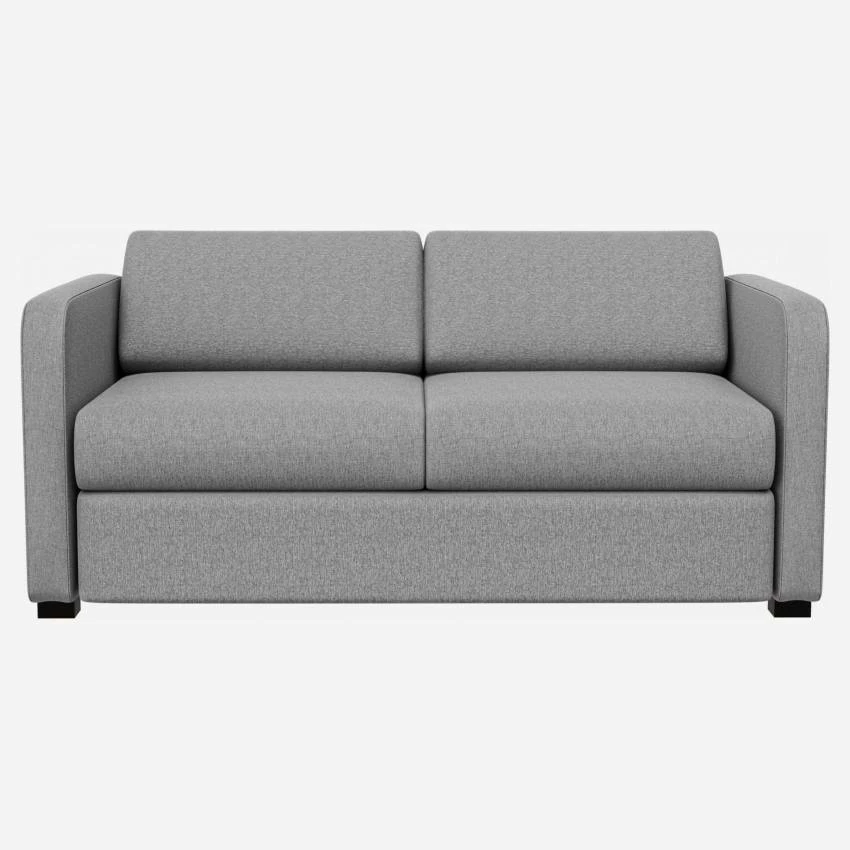 Habitat Canapé Convertible 2 Places à Lattes Avec Accoudoirs Fins En Tissu - Gris 1 Habitat Canapé Convertible 2 Places à Lattes Avec Accoudoirs Fins En Tissu - Gris