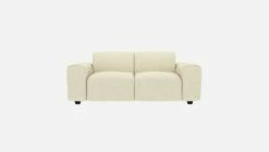 Habitat Canapé 2 Places En Tissu Venezia - Blanc Craie -meubles boutique posada canape 2p venezia beige 10273657 2