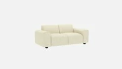 Habitat Canapé 2 Places En Tissu Venezia - Blanc Craie -meubles boutique posada canape 2p venezia beige 10273661 2