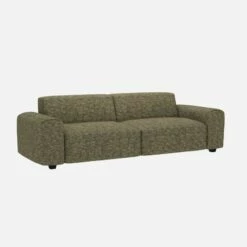 Habitat Canapé 4 Places En Tissu Alba - Vert Orage -meubles boutique posada canape 4p alba vert 10274041