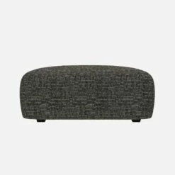 Habitat Repose-pieds En Tissu Alba - Gris Ardoise -meubles boutique posada repose pieds alba gris anthracite 10274141 1