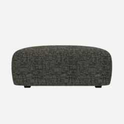 Habitat Repose-pieds En Tissu Alba - Gris Ardoise