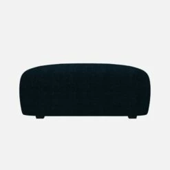 Habitat Repose-pieds En Tissu Melina - Bleu Encre -meubles boutique posada repose pieds melina bleu 10273473 1