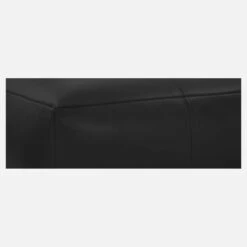 Habitat Repose-pieds En Cuir Savoy - Noir Obsidienne -meubles boutique repose pieds en cuir savoy noir 1229471