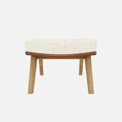 Habitat Repose-pieds En Tissu Bormio Blanc Albâtre Et Cuir Vintage - Pieds Chêne 8 Habitat Repose-pieds En Tissu Bormio Blanc Albâtre Et Cuir Vintage - Pieds Chêne -meubles boutique repose pieds en tissu bormio blanc albatre et cuir vintage pieds chene 10374325 1