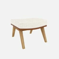 Habitat Repose-pieds En Tissu Bormio Blanc Albâtre Et Cuir Vintage - Pieds Chêne 7 Habitat Repose-pieds En Tissu Bormio Blanc Albâtre Et Cuir Vintage - Pieds Chêne -meubles boutique repose pieds en tissu bormio blanc albatre et cuir vintage pieds chene 10374329