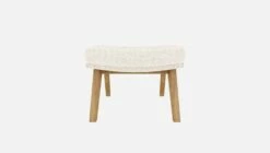 Habitat Repose-pieds En Tissu Bormio - Blanc Albâtre - Pieds Chêne 10 Habitat Repose-pieds En Tissu Bormio - Blanc Albâtre - Pieds Chêne -meubles boutique repose pieds en tissu bormio blanc albatre pieds chene 10374373 2