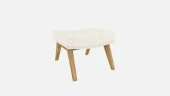 Habitat Repose-pieds En Tissu Bormio - Blanc Albâtre - Pieds Chêne 11 Habitat Repose-pieds En Tissu Bormio - Blanc Albâtre - Pieds Chêne -meubles boutique repose pieds en tissu bormio blanc albatre pieds chene 10374377 2