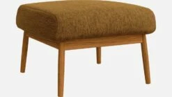 Habitat Repose-pieds En Tissu Copparo - Jaune Moutarde -meubles boutique repose pieds en tissu copparo jaune moutarde 1310009 2