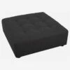 Habitat Repose-pieds En Tissu - Gris Anthracite