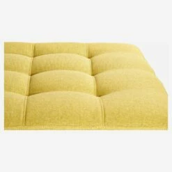 Habitat Repose-pieds En Tissu - Jaune Moutarde -meubles boutique repose pieds en tissu jaune moutarde 1220853